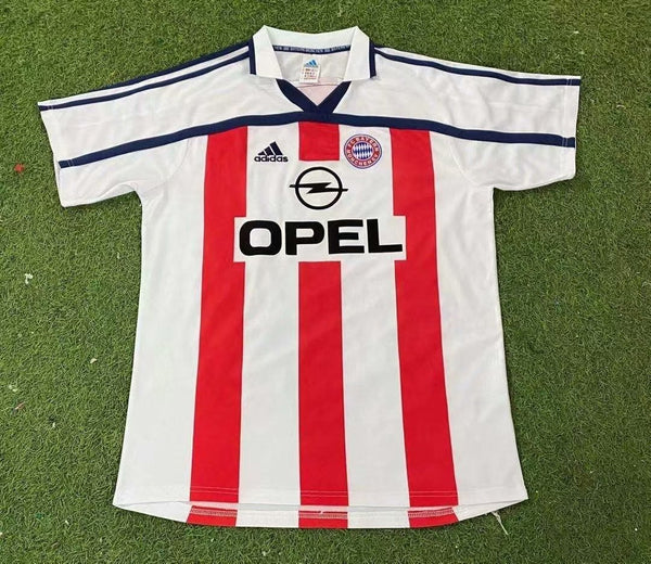 Camiseta Bayern Munich Visitante 00-02 Retro frontal