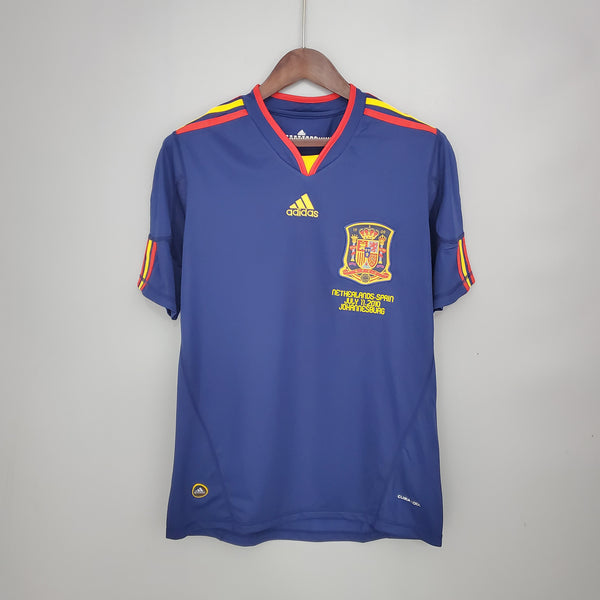 Camiseta Seleccion Española Visitante 2010 frontal