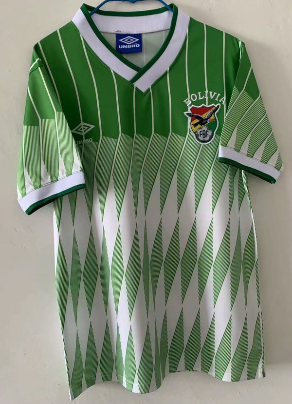 Camiseta Bolivia Local 95-96 Retro frontal