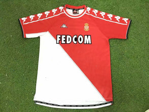 Camiseta AS Monaco Local 99-00 Retro frontal