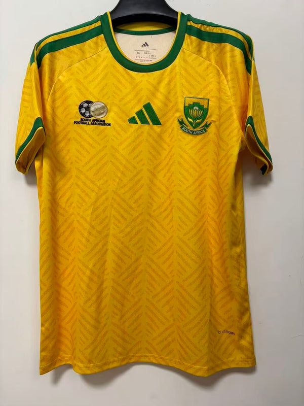 Camiseta Sudáfrica Local Mundial 2026 frontal