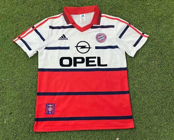 Camiseta FC Bayern Munich Visitante 98-00 Retro frontal