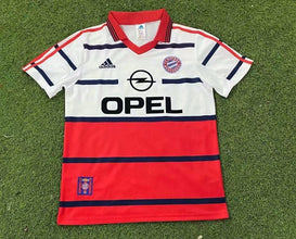 Camiseta FC Bayern Munich Visitante 98-00 Retro frontal
