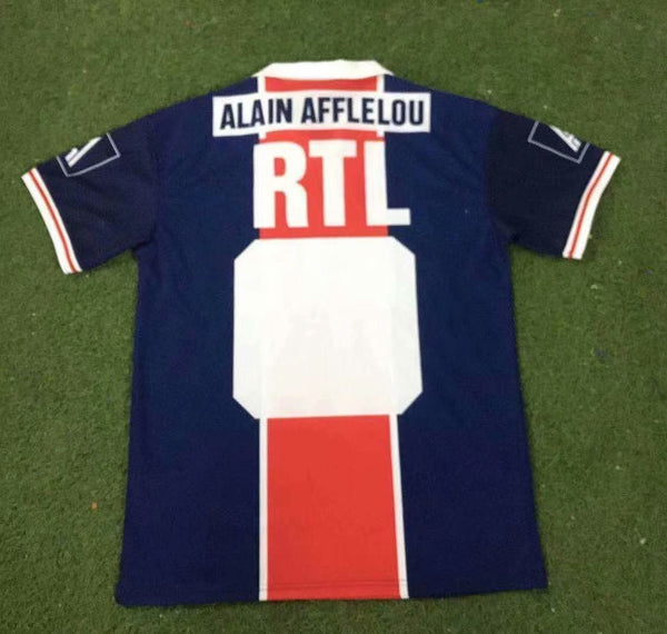 Camiseta PSG Local 90-91 Retro trasera
