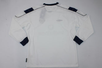 Camiseta Manchester United Tercera Equipacion Manga Larga 99-00 trasera