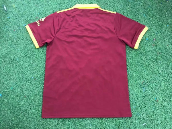 Camiseta AS Roma Local 91-92 Retro trasera
