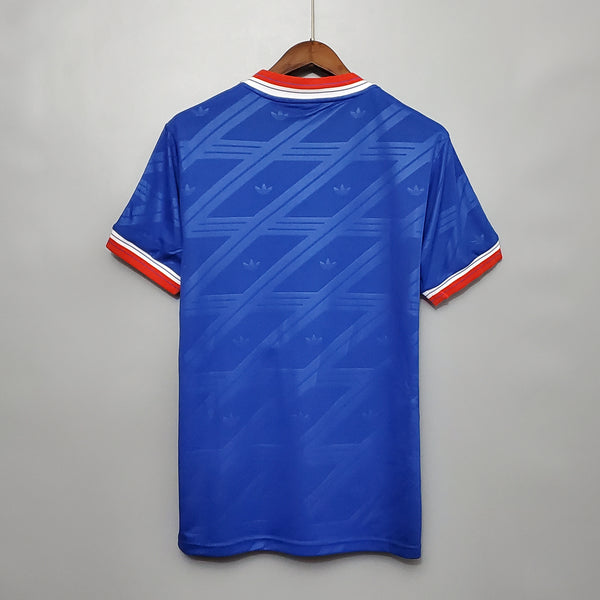 Camiseta Manchester United Tercera Equipación 86-88 Retro trasera