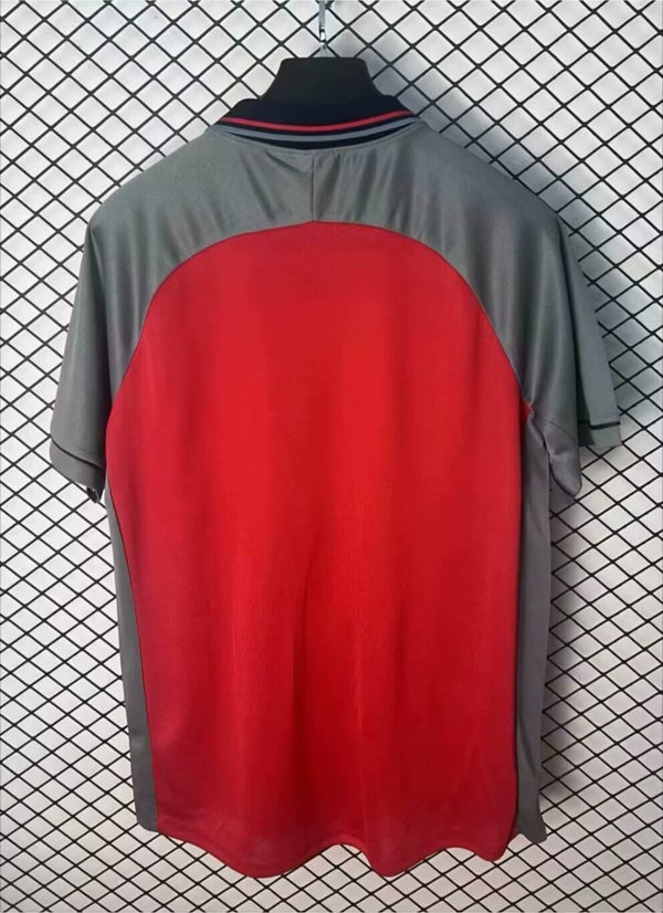 Camiseta Deportivo de La Coruña Tercera Equipación 99-00 Roja trasera