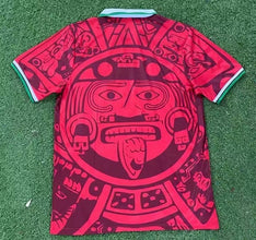 Camiseta Mexico Retro 1998 Rojo trasera