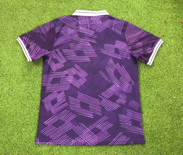 Camiseta Fiorentina Local 91-92 trasera