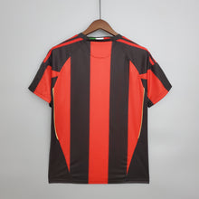 Camiseta AC Milan Local 10-11 trasera