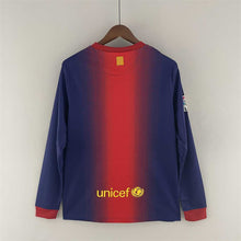 Camiseta FC Barcelona Local 12-13 Manga Larga trasera