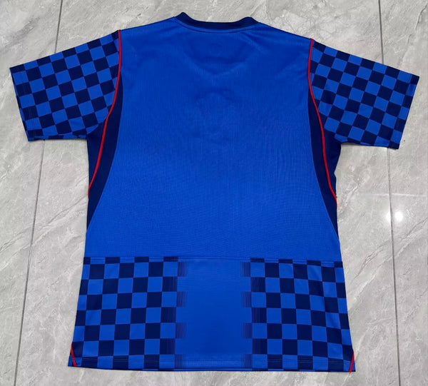 Camiseta Croacia Visitante Mundial 2026 trasera