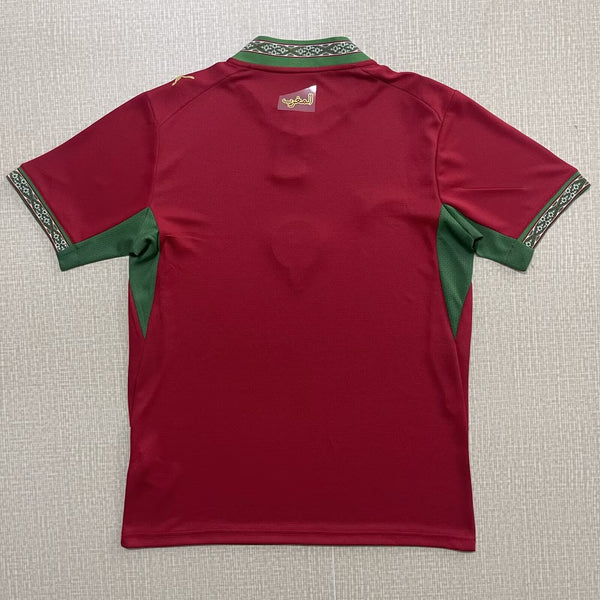 Camiseta Marruecos Local Mundial 2026 trasera