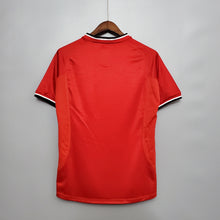 Camiseta Manchester United Local 00-02 Retro trasera