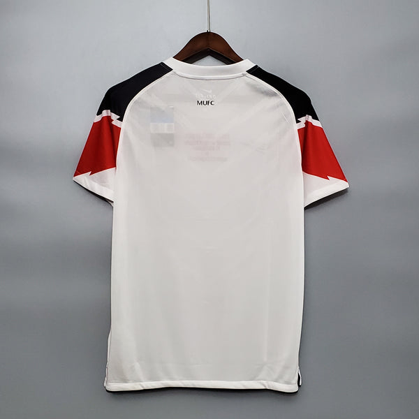 Camiseta Manchester United Visitante 10-11 Retro trasera
