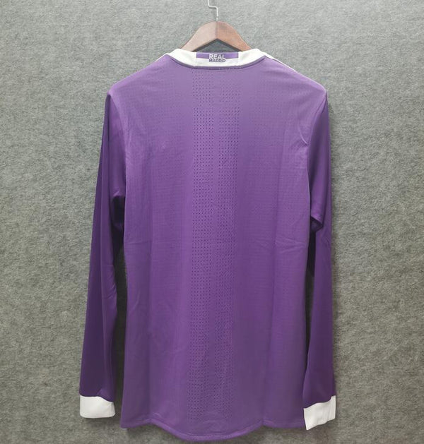Camiseta Real Madrid Visitante 16-17 trasera