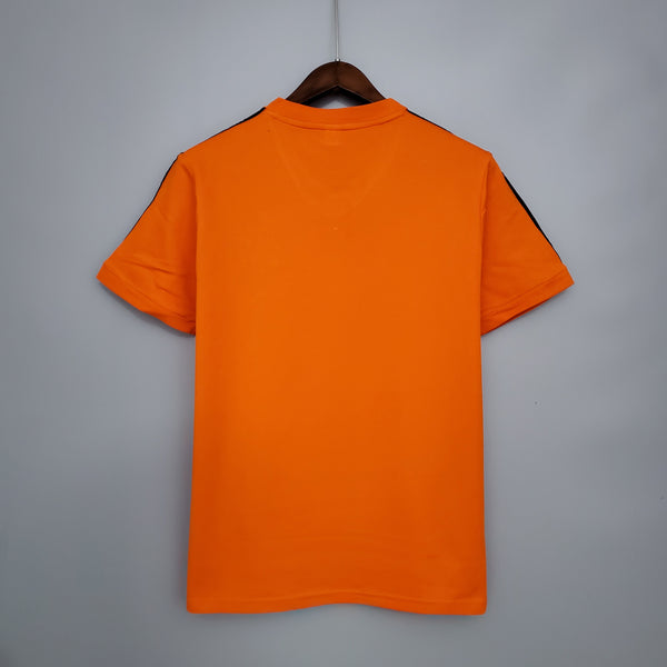 Camiseta Holanda Local 1974 Retro trasera