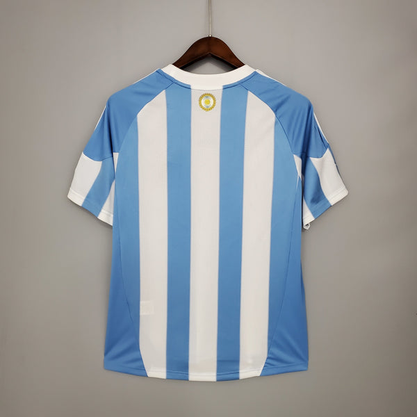 Camiseta Argentina Local 2010 trasera
