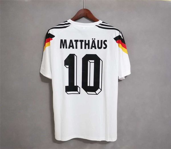 Camiseta Alemania Local 1990 Retro trasera