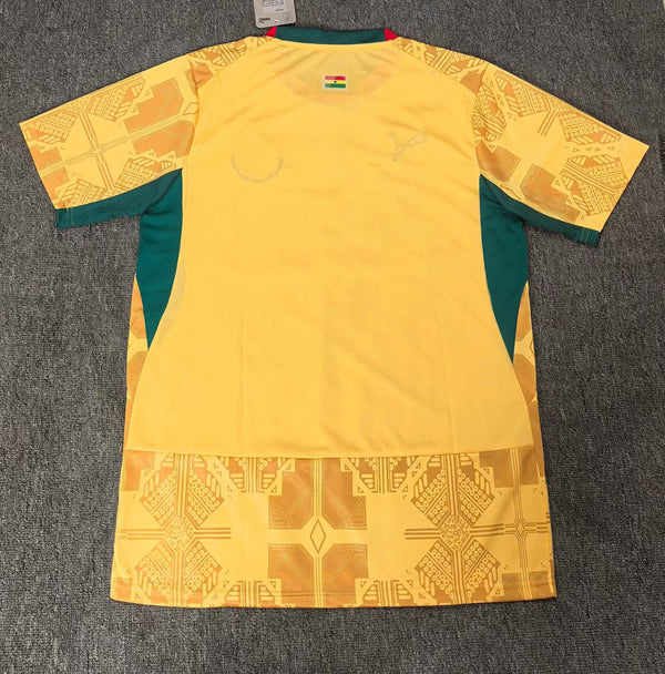 Camiseta Ghana Visitante Mundial 2026 trasera