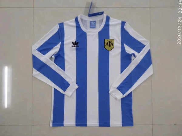 Camiseta Argentina Local 1978 Retro trasera