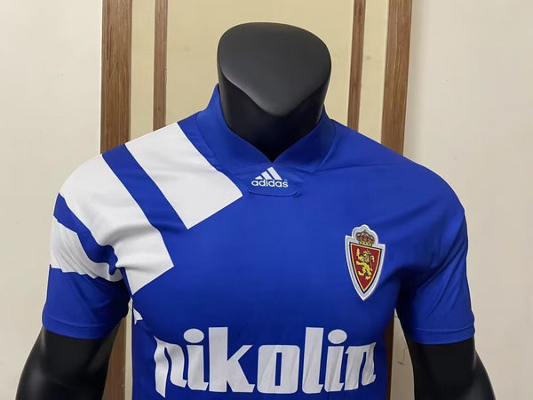Camiseta Real Zaragoza Visitante 92-93 Retro trasera
