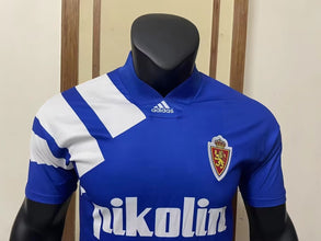 Camiseta Real Zaragoza Visitante 92-93 Retro trasera