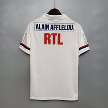 Camiseta PSG Local Blanca 90-91 Retro trasera