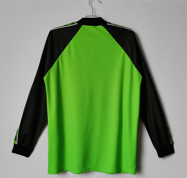 Camiseta Manchester United Portero 98-99 trasera