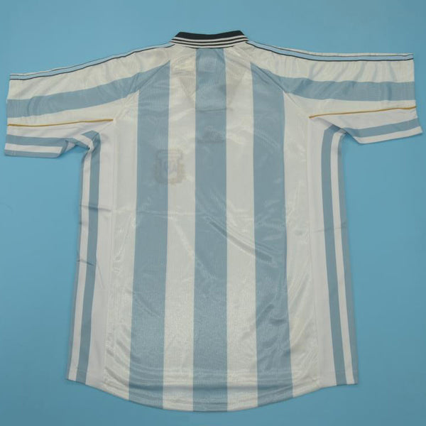 Camiseta Argentina Local 1998 Retro trasera