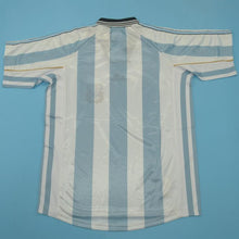 Camiseta Argentina Local 1998 Retro trasera