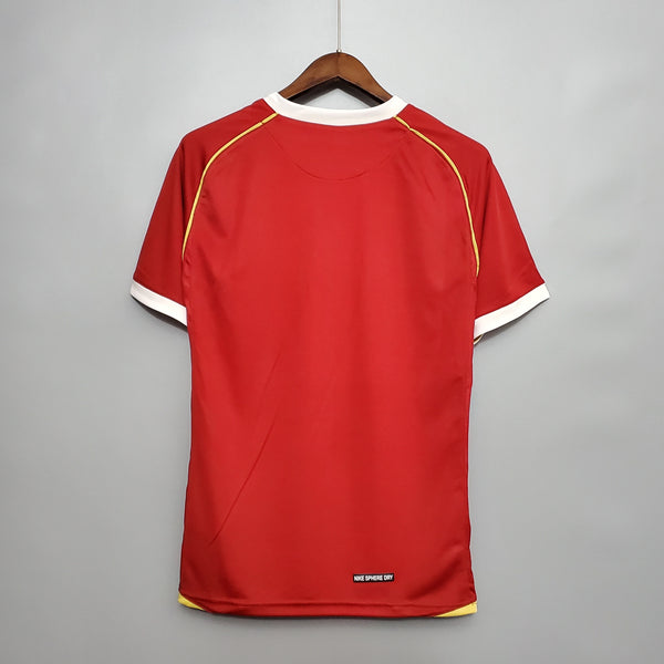 Camiseta Manchester United Local 06-07 trasera
