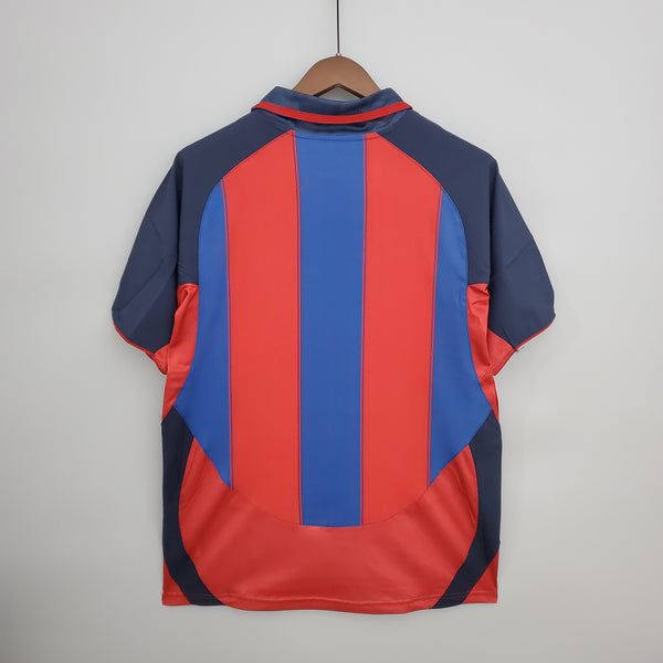 Camiseta FC Barcelona Local 03-04 Retro trasera