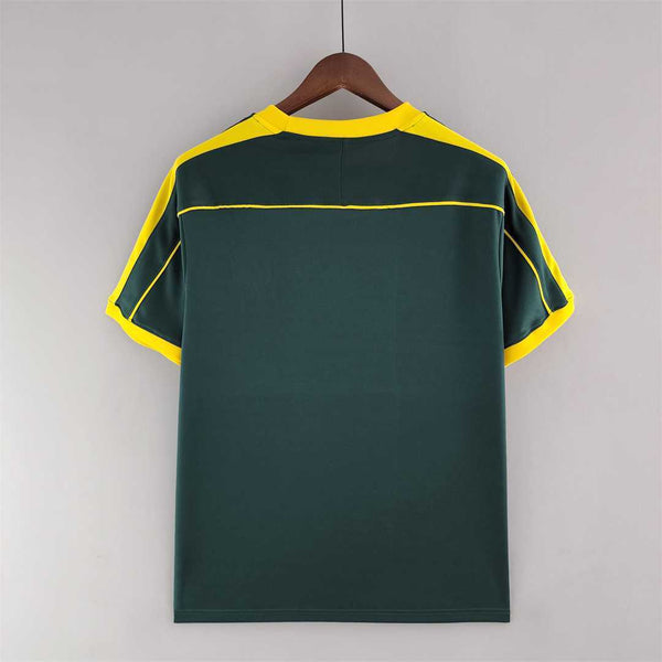 Camiseta Brasil Portero 1998 Retro trasera