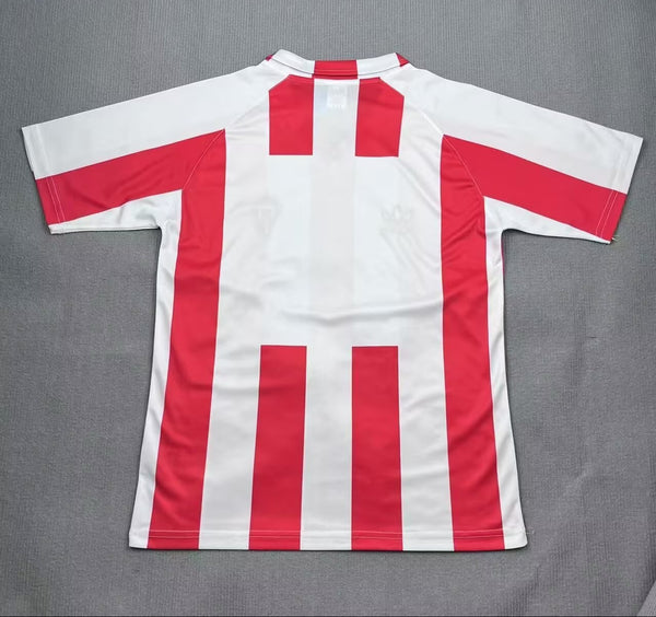 Camiseta Sporting de Gijon Local 86-88 trasera
