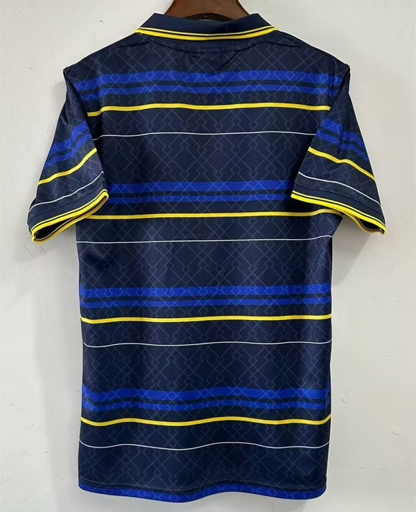 Camiseta Parma Tercera Equipación 98-99 Retro trasera