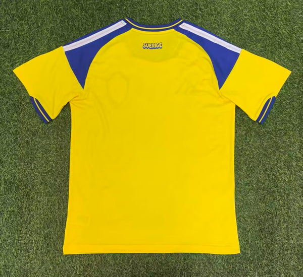 Camiseta Suecia Local Mundial 2026 trasera