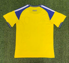 Camiseta Suecia Local Mundial 2026 trasera