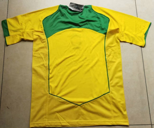 Camiseta Brasil Local 03-04 Retro trasera