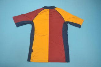 Camiseta AS Roma Local 01-02 trasera