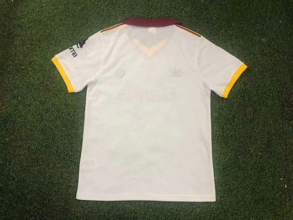 Camiseta AS Roma Visitante 91-92 Retro trasera