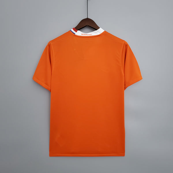 Camiseta Holanda Local 2008 Retro trasera