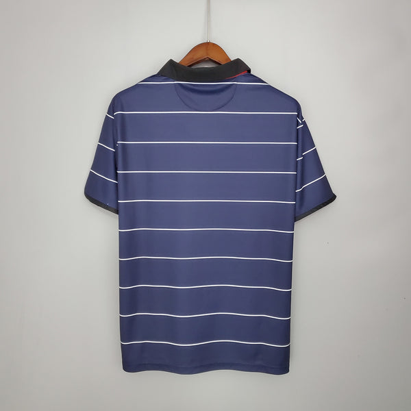 Camiseta Manchester United Visitante 99-00 Classico trasera