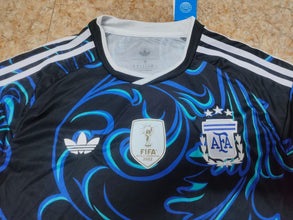 Camiseta Argentina Visitante Mundial 2026 trasera