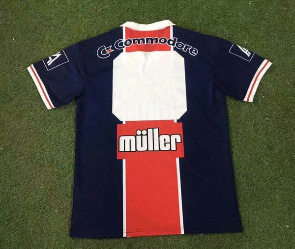 Camiseta PSG Local 91-92 trasera