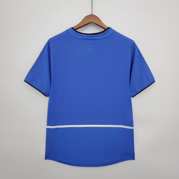 Camiseta Manchester United Tercera Equipacion 02-03 trasera