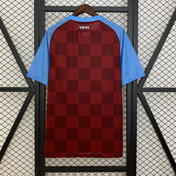 Camiseta Aston Villa Local 11-12 trasera