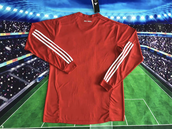 Camiseta Real Madrid Tercera Equipación Manga Larga 11-12 trasera