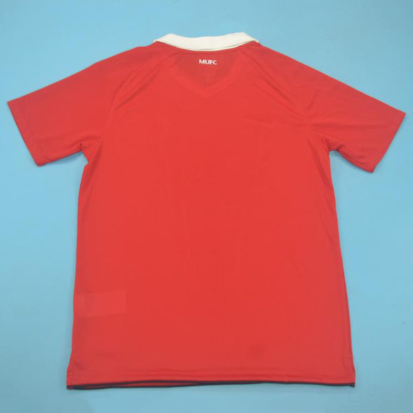 Camiseta Manchester United Local 10-11 Retro trasera